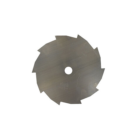 Gamme Professionnelle - Lame 10 Dents Adaptable Pour Débroussailleuse - Coupe De 250mm, Alésage: 25,4mm, épaisseur: 2,0mm.