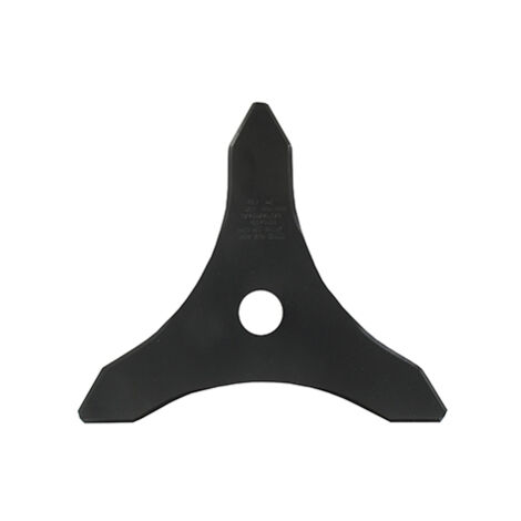 Gamme Professionnelle - Lame 3 Dents Adaptable Pour Débroussailleuse - Coupe De 255mm, Alésage: 25,4mm, épaisseur: 3mm.