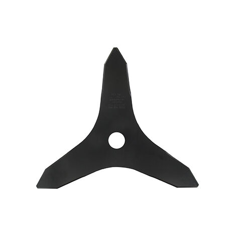 Gamme Professionnelle - Lame 3 Dents Adaptable Pour Débroussailleuse - Coupe De 300mm, Alésage: 25,4mm, épaisseur: 3mm.