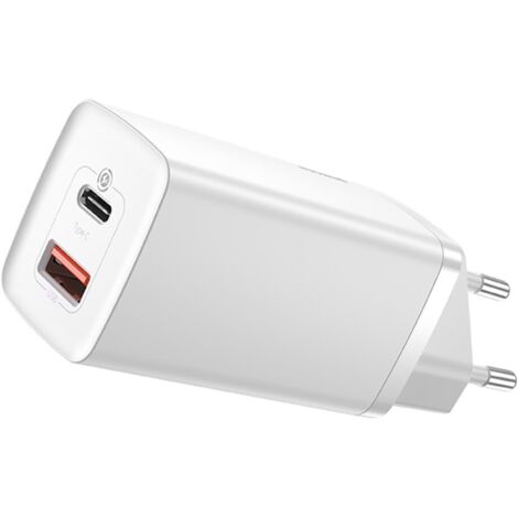GaN2 Pro USB-Schnellladegerät USB-C QC PD 65 W Weiß