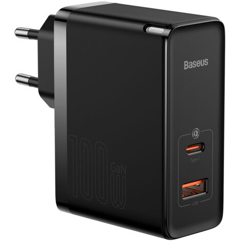 GaN5 Pro USB-C / USB 100W schnelles Universal-Wandladegerät - Schwarz