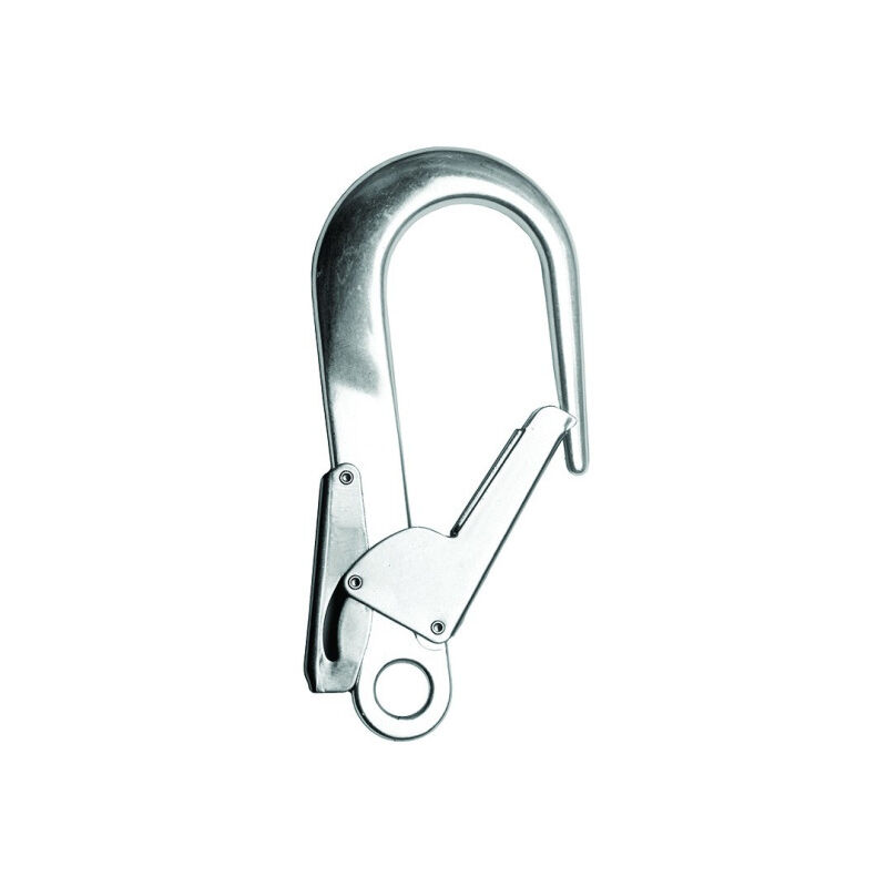 

Gancho de 60mm en aluminio con cierre automático - Safetop
