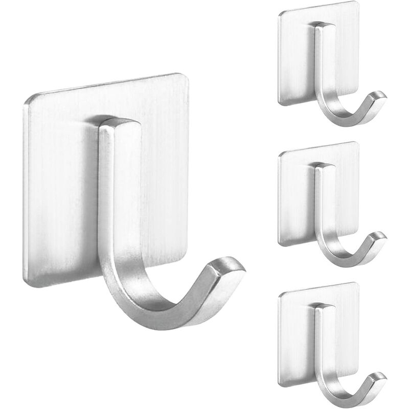 

Abcrital - Gancho adhesivo 3M de 6 piezas, adhesivo de acero resistente, gancho de pared para baño, ...