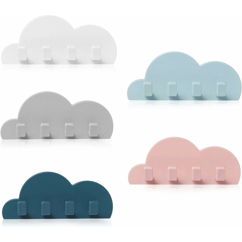 

Abcrital - Gancho adhesivo para paraguas, gancho de nube para niños