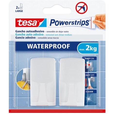 Gancho autoadhesivo Tesa Waterprof 2 kg