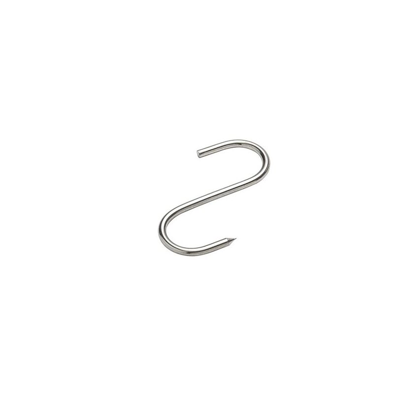 Indus - caja 10 ganchos carnicero inox 18cm
