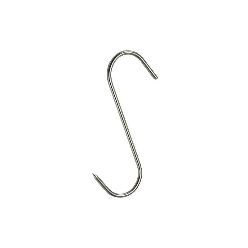 

Gancho carnicero inoxidable nº 2 de 120 x 5 x 44 mm.