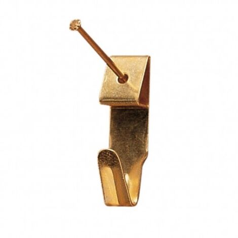 GANCHO CUELGACUADROS LATON N2. 6U.EHS -  EHLIS