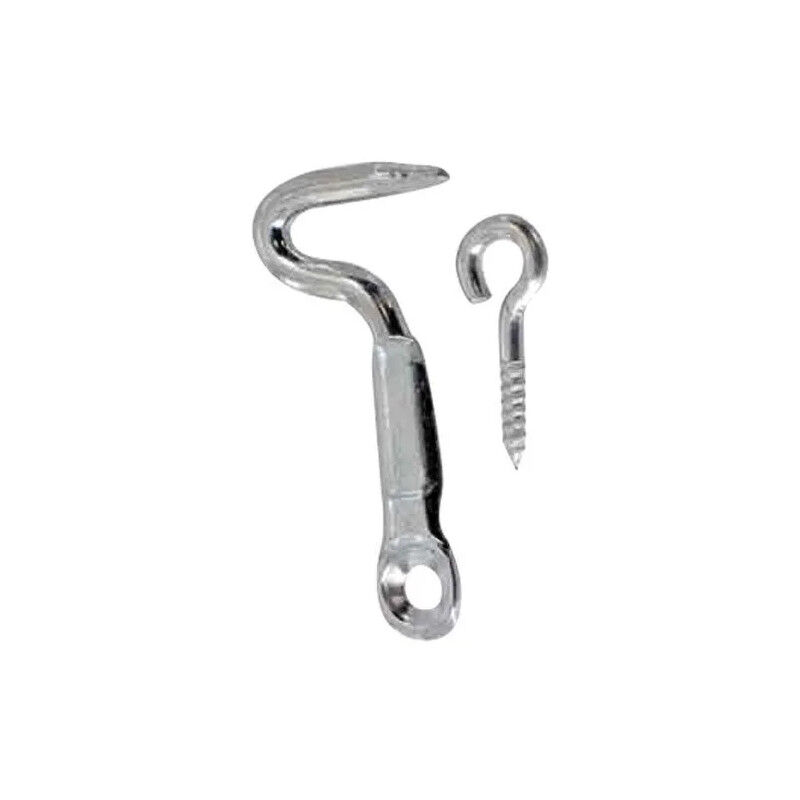 

Gancho semicircular, acero galvanizado 3,5x35mm, 2 piezas
