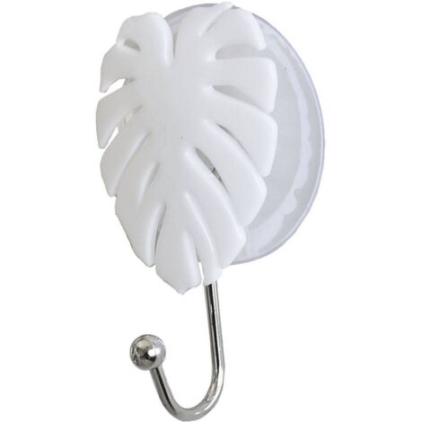 Gancho de hoja ps en ventosa - blanco - Tendance