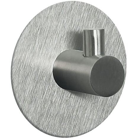 Gancho de pared para toallas de METAL cepillado Spirella