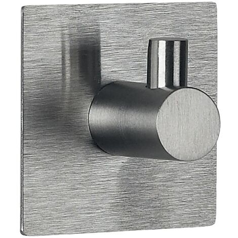 Gancho de pared para toallas de METAL cepillado Spirella