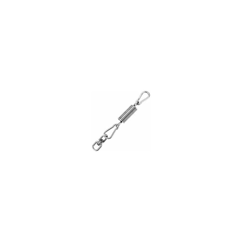 

Gancho de techo, resorte de acero 250 kg de capacidad Gancho de montaje en pared de techo resistente 304 Acero inoxidable con dos mosquetones para
