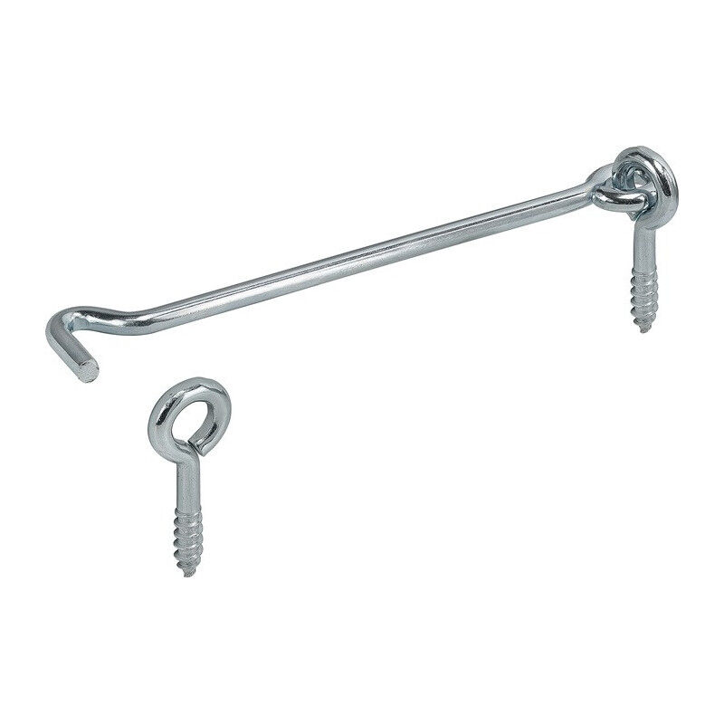 

Gancho de tormenta L.80mm STA azul galvanizado con ojal para taquilla VORMANN (Por 25)