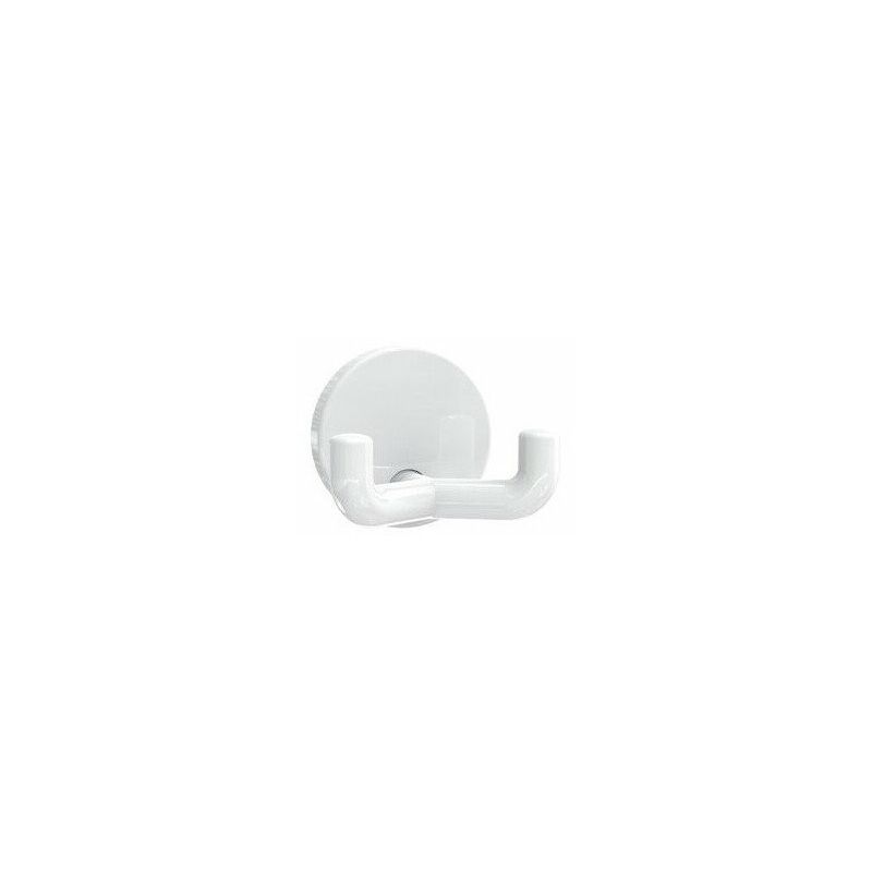 

Gancho doble SERIE 477 43,5mm Roseta d : 50mm blanco