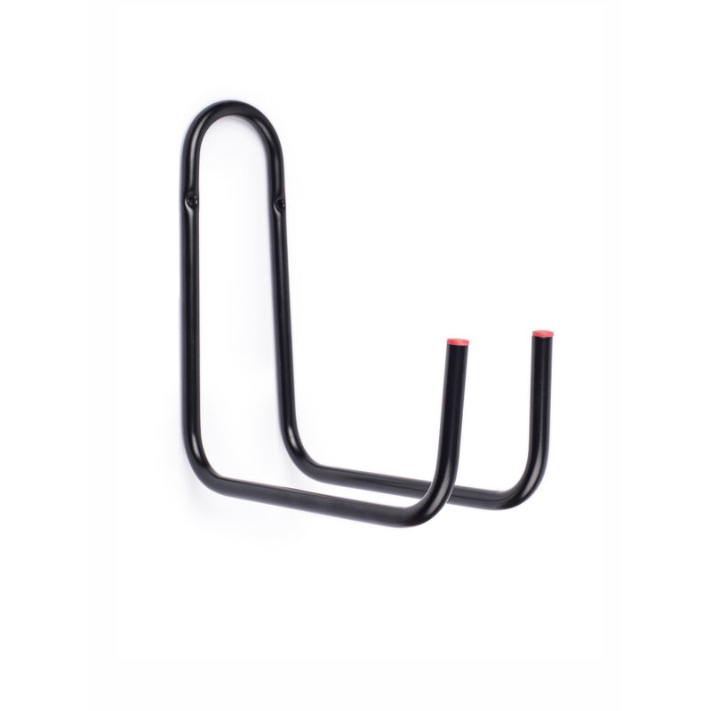 

REI - Gancho Bicicleta para Colgar en Pared | Gancho Doble Multiusos | Fabricado en Acero | Acabado en Negro | Gran Capacidad de Carga | Medidas
