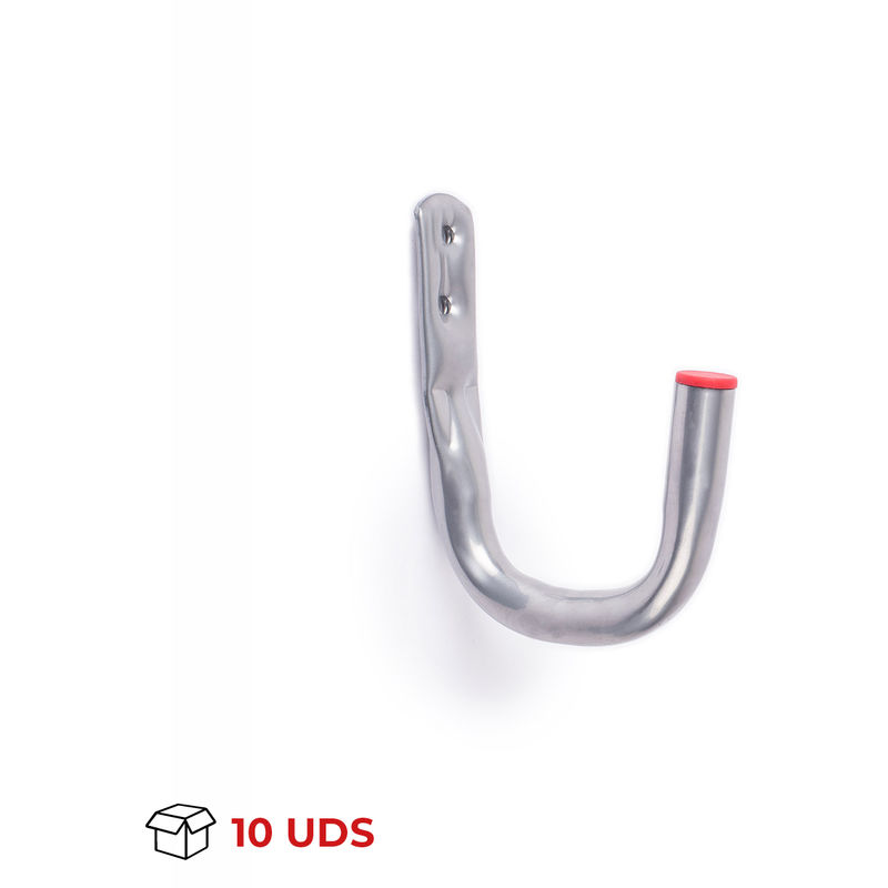 

Gancho Multiusos para Colgar en Pared con 1 Gancho | Fabricado en Acero | Acabado en Gris | Gran Capacidad de Carga | Medidas 190*150*100 mm |