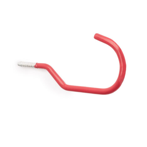 Gancho Multiusos para Colgar en Techo  Fabricado en Acero  Acabado en Rojo  Gran Capacidad de Carga  Medidas 767150 mm  Sistema de Fijación  1 Unidad -