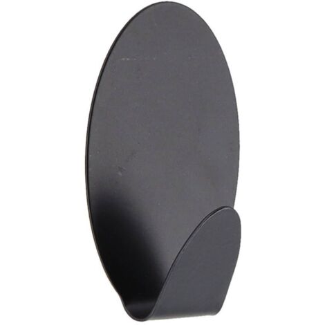 Gancho ovalado de acero inoxidable pintado de 3 m - negro - Tendance