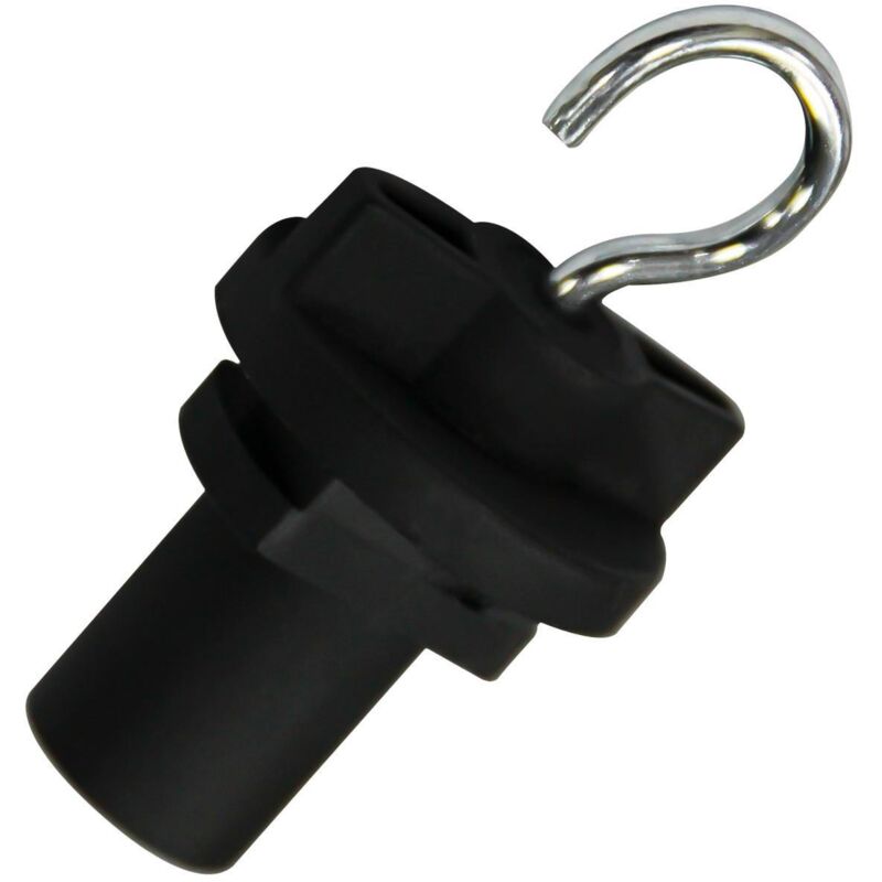 

Efectoled - Gancho para Carril Trifásico Negro - Negro
