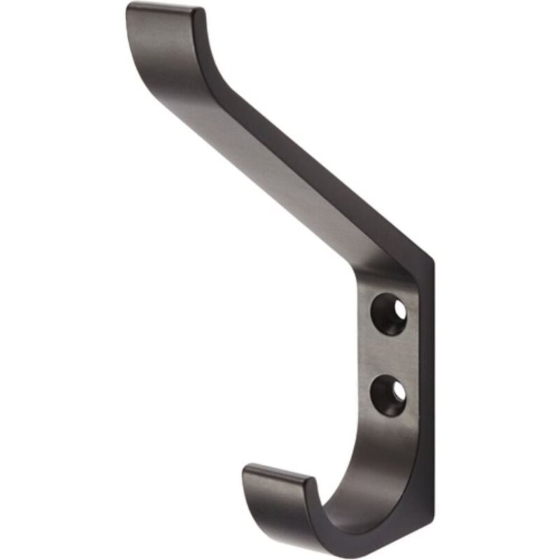 

Gancho para sombrero 0148 simple A.86.5mm aluminio. Negro anod. H.135mm HERMETA