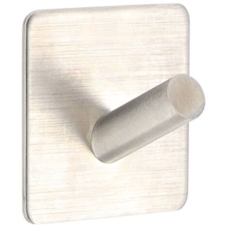 Gancho simple de acero inoxidable 3m - cromado - Tendance