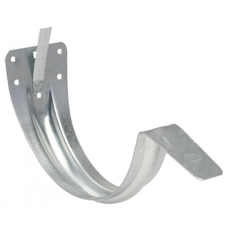 Gancho Vadot 33 cm para canalón 1/2 redondo, brida 18 mm
