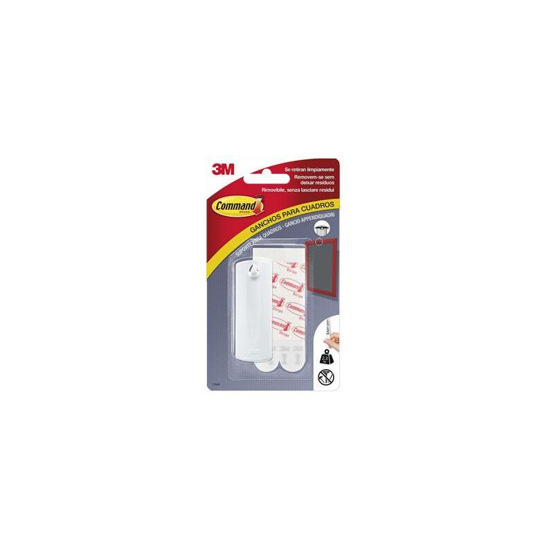 

Gancho soporte para cuadros 3M 2,3Kg