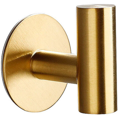 Ganchos adhesivos de acero inoxidable SUS304, paquete de 2, resistentes, impermeables, para pared, para baño, cocina, hotel