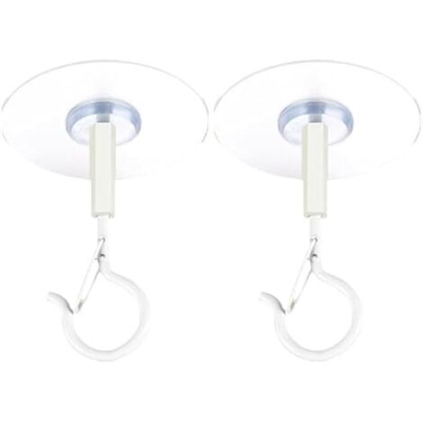 Ganchos adhesivos - Ganchos de seguridad  Ganchos de pared  Ideales para colgar globos, lámparas pequeñas, parabrisas, tiras LED  Paquete de 8 ganchos adhesivos negros resistentes para uso doméstico