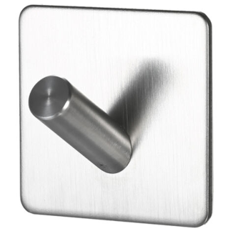 Ganchos adhesivos para toallas MYD-1016, ganchos autoadhesivos de acero inoxidable, soportes colgantes para toallas para baño, cocina y garaje.