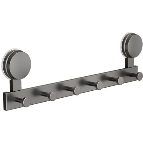 Ganchos adhesivos ultrarresistentes para tazas, perchas, ganchos de cocina, ganchos con ventosa, ganchos de 6 filas, ganchos de pared para baño.