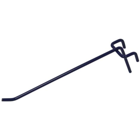 GANCHOS AZUL BLISTER VARILLA SIMPLE 22CM