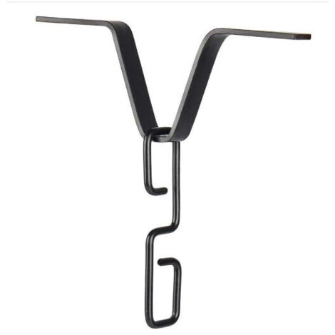 Ganchos de cadena de lluvia para desagües de canalones, clips de cadena de lluvia con montaje en V para canalones, anclajes de cadena de lluvia
