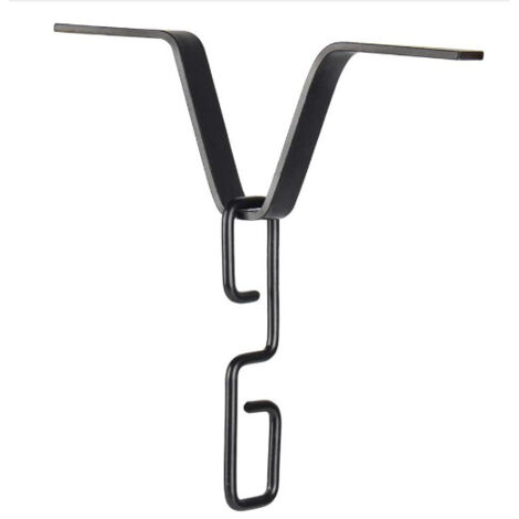 Ganchos de cadena de lluvia para salidas de bajante de canalones, Clips de cadena de lluvia de montaje en V para canalones Anclajes de cadena de lluvia
