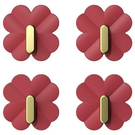 Ganchos de pared autoadhesivos resistentes que no dañan, colgadores resistentes, decorativos para billeteras, para cocina, baño, ducha, mesa o sala de estar, pegatinas para toallas, abrigo