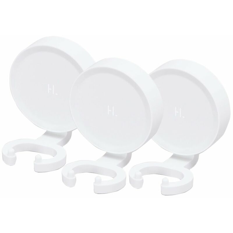 

Ganchos de pared multifuncionales en forma de U de HL para cocina, dormitorio, bano, carga de 3 kg