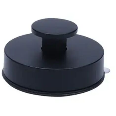 Ganchos de ventosa negros, ganchos de baño sin perforaciones, ganchos de pared, perchas de vidrio para cocina y baño, para toallas y bolsos, color negro.