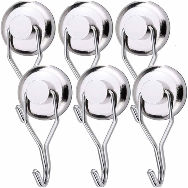 

Ganchos magnéticos Potentes 45 kg 32D Gancho magnético Neodimio Imán giratorio Gancho magnético Ganchos magnéticos para cocina Cocina Toalla de mesa