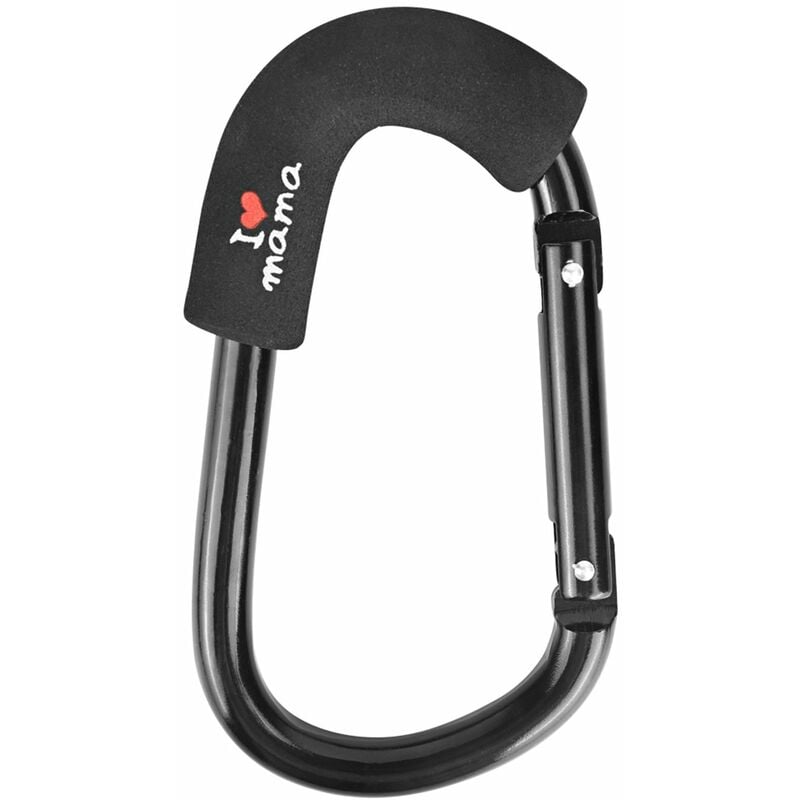 

Ganchos para cochecito Organizador de cochecito Gancho Clips para cochecito de bebe para bolsa de panales Monedero Organizador de cochecito Ajuste