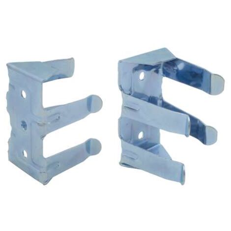 GANCI A CLIP IN ACCIAIO 44XH53CM PER ZOCCOLI CUCIN