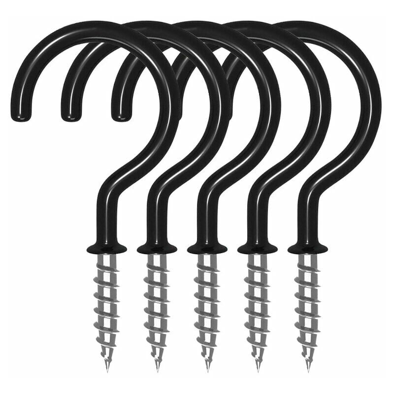 Qersta - Ganci a vite da 2 pollici, ganci a