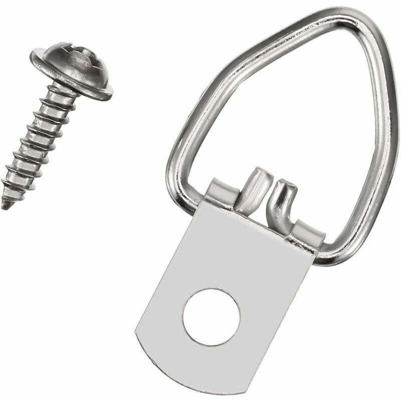 FVO - Ganci ad anello a d resistenti da 100 pezzi