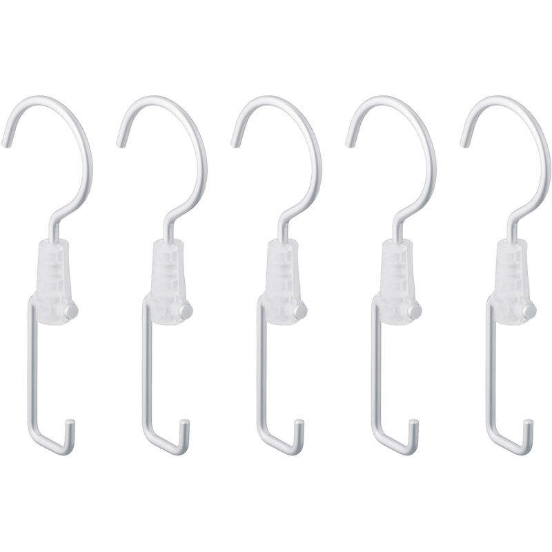 Ganci Appendiabiti in Set da 5, Grucce Singole
