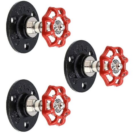 ganci appendiabiti vintage, supporto da parete in ferro stile industriale retrò per abiti, asciugamani, borse, ombrelli, cappelli, decorazioni