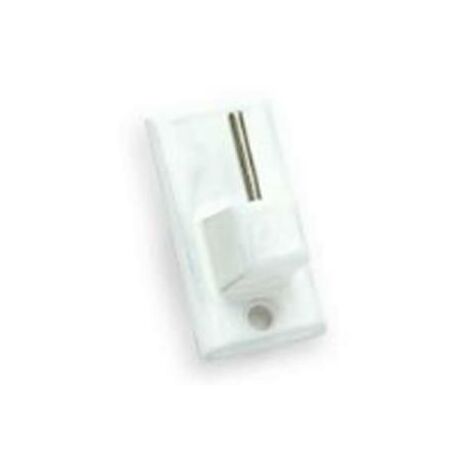 GANCI BRIS BRIS RETT. ACCIAIO BIANCO """ONE PRICE""" MAURER -CF. BLISTER 2PZ