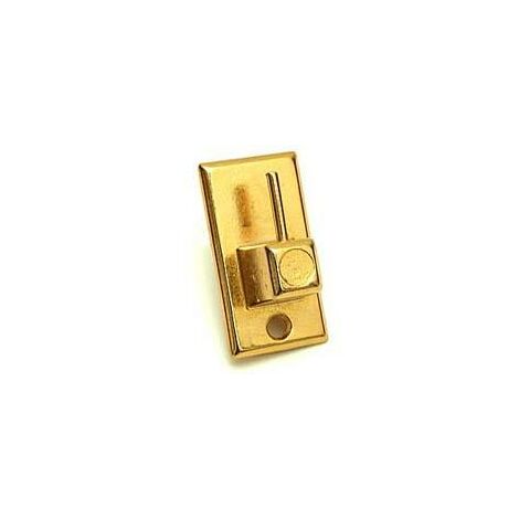 GANCI BRIS BRIS RETT. ACCIAIO ORO """ONE PRICE""" MAURER - CF. BLISTER 2PZ