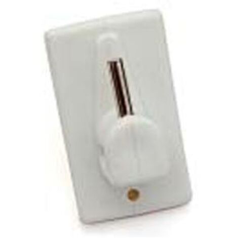 GANCI BRIS BRIS RETT. PVC BIANCO """ONE PRICE""" MAURER - CF. BLISTER 4PZ