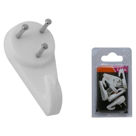 GANCI BRIXO DA PARETI BIANCHI PZ.6