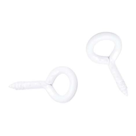 Ganci Chiusi Bianco Mm.17X40